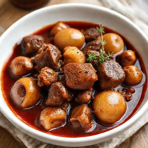 Boeuf Bourguignon Simplificat