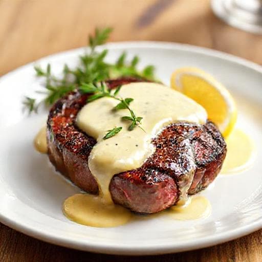 Chateaubriand Clasic cu Sos Béarnaise