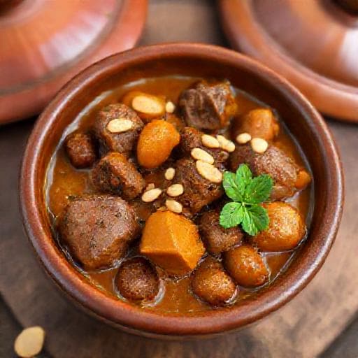 Curry de Miel Marocan cu Caise