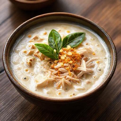 Bubur Manado Ayam Kemangi