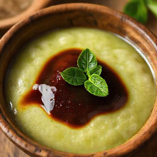 Bubur Sumsum Pandan Gula Aren