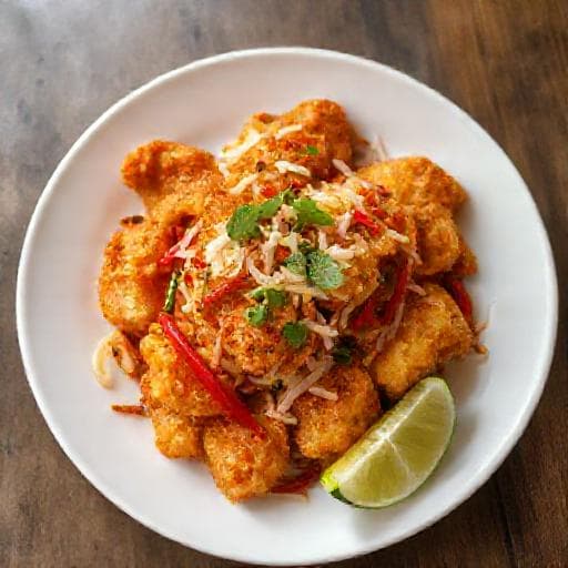 Lele Goreng Sambal Matah Kilat