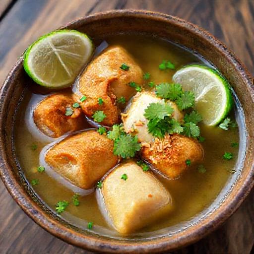 Batagor Kuah 'Babat' (Kreasi Surabaya)