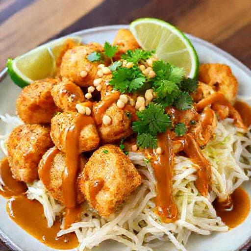 Tahu Gimbal Kreasi Pedas Manis