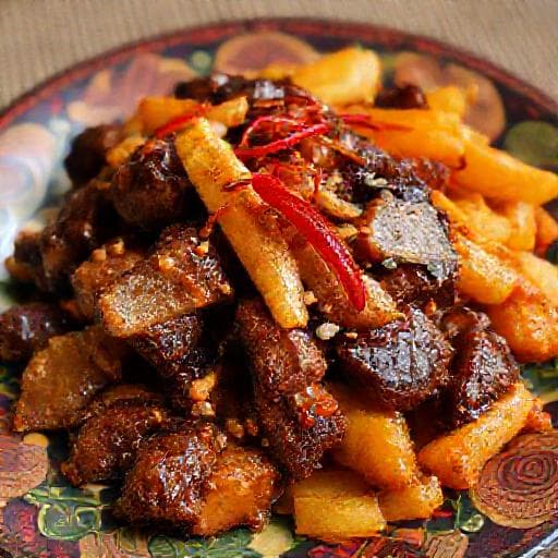 Tempe Kering Kentang Ebi
