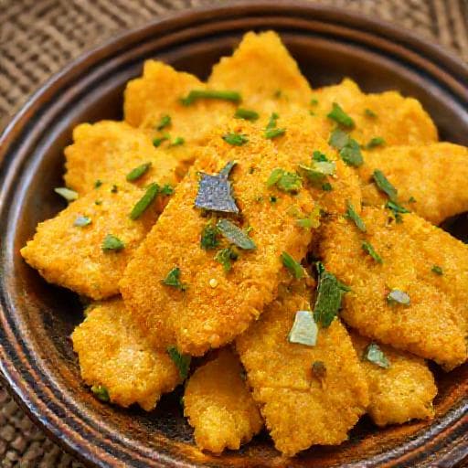 Tempe Goreng Tepung Kunyit Daun Jeruk