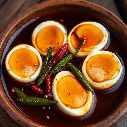 Telur Kecap Pedas Manis Khas Jawa