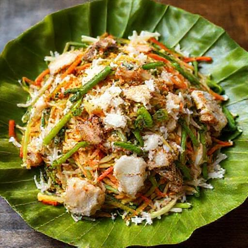Urap Sayur Bali (Lawar Pindang)