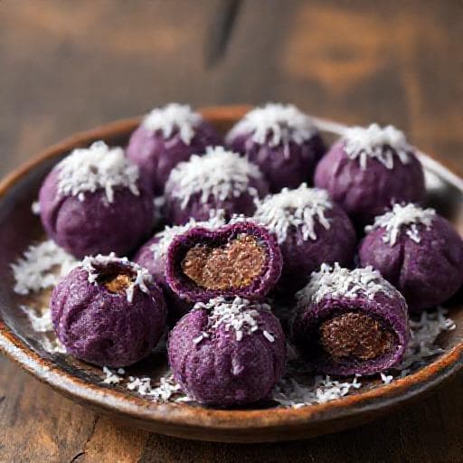 Klepon Ubi Ungu