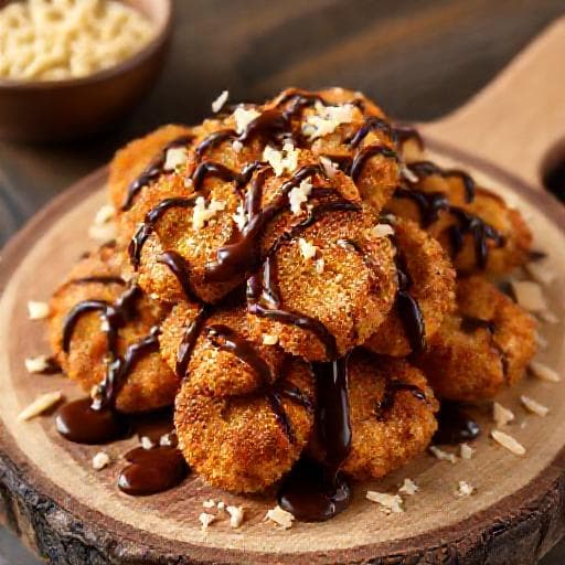 Pisang Goreng Crispy Keju Coklat