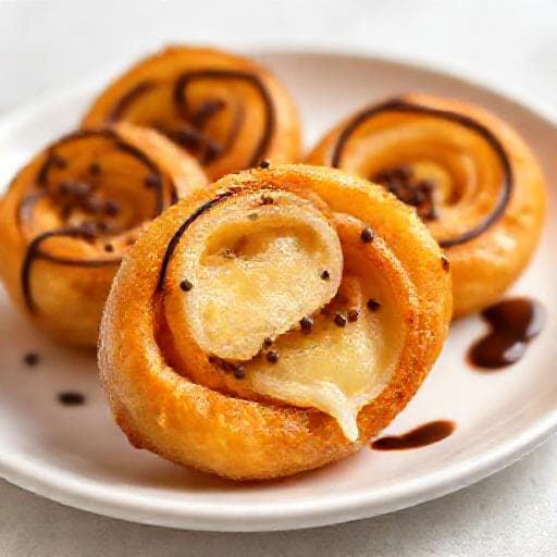 Pisang Molen Keju Coklat