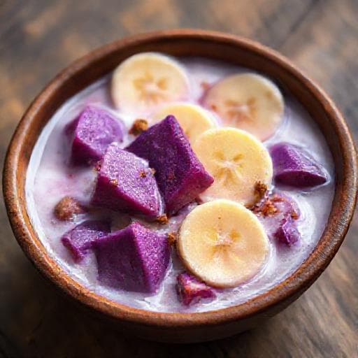 Kolak Pisang Ubi Ungu