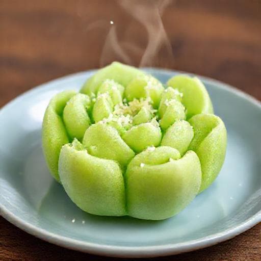 Bolu Kukus Mekar Pandan Keju