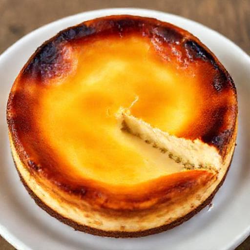 Cheesecake Basque Cepat dan Mudah