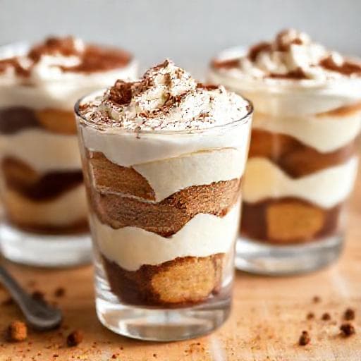 Tiramisu Cepat Tanpa Telur Mentah