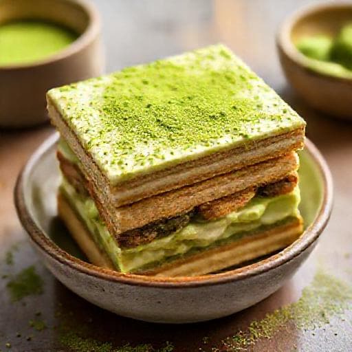 Tiramisu Matcha Jepang