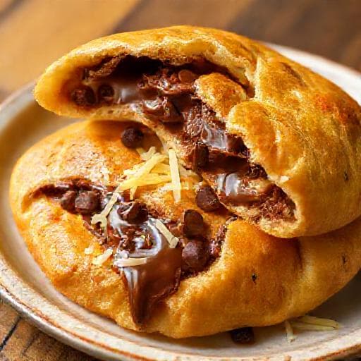 Roti Sobek Isi Cokelat Keju