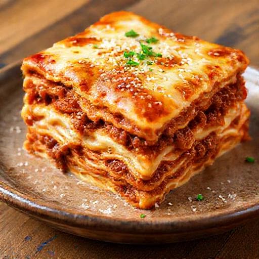 Lasagna Daging Klasik