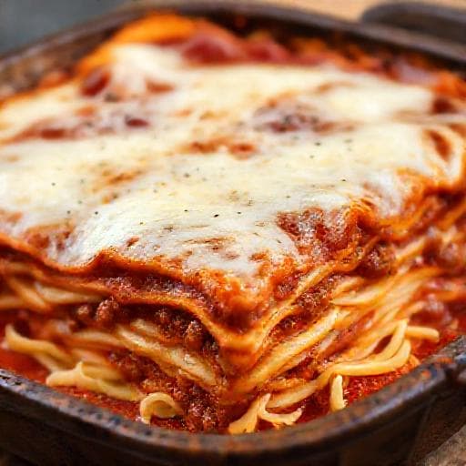 Lasagna Daging Cepat & Mudah