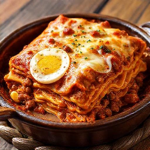 Lasagna Daging Gaya Sisilia