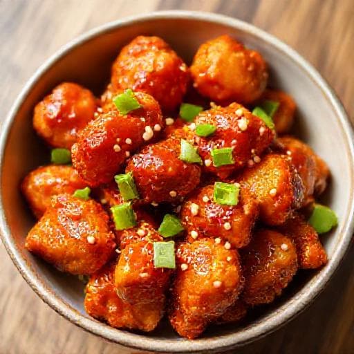 Ayam Goreng Korea Pedas Manis Cepat
