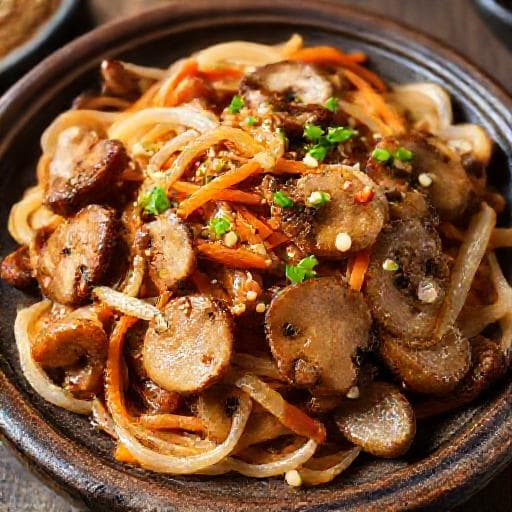 Bulgogi Jamur (Vegetarian)