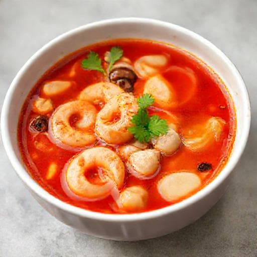 Tom Yum Seafood Cepat & Mudah