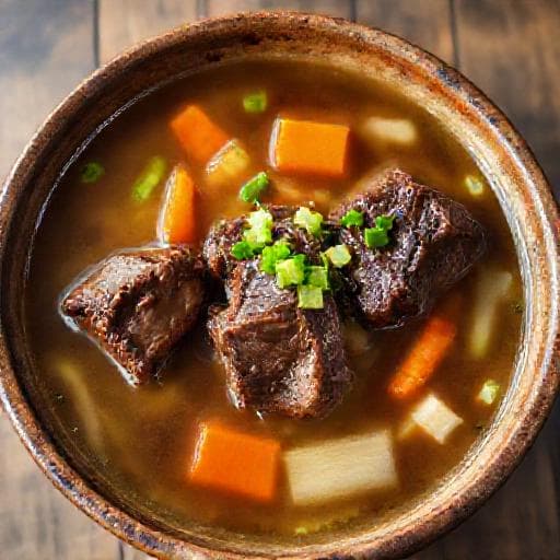 Sop Iga Sapi Simpel
