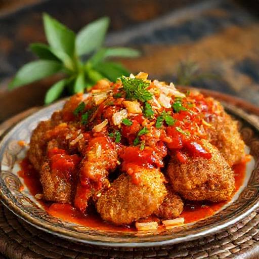 Ayam Geprek Sambal Bawang Kecombrang