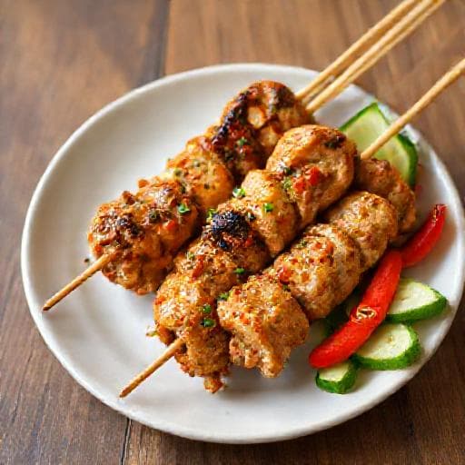 Sate Lilit Ayam Cepat