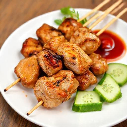 Sate Klathak Ayam Sederhana