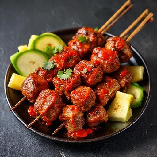 Sate Klathak Bumbu Rujak
