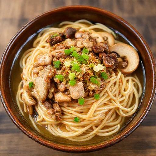 Mie Ayam Jamur Klasik