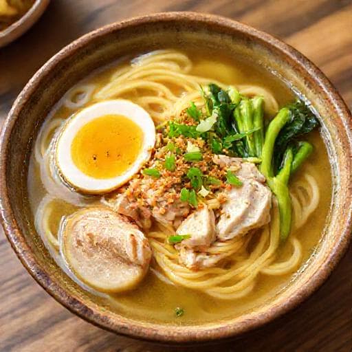 Mie Tek-Tek Kuah Sederhana