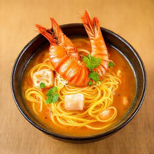 Mie Celor Udang Galah Spesial