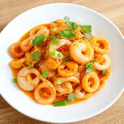 ปลาหมึกผัดไข่เค็ม (สูตรดั้งเดิม)