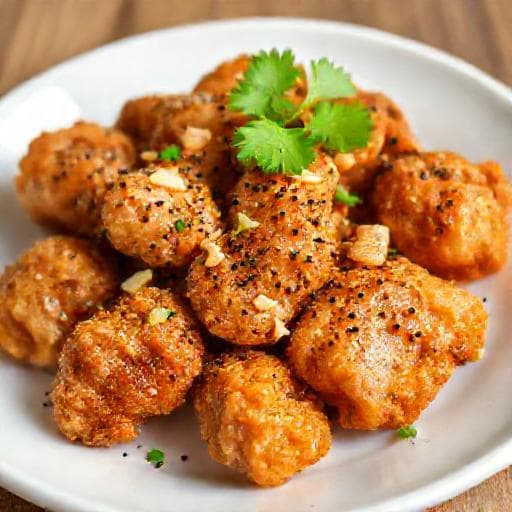 ไก่ทอดกระเทียมพริกไทย (สูตรดั้งเดิม)
