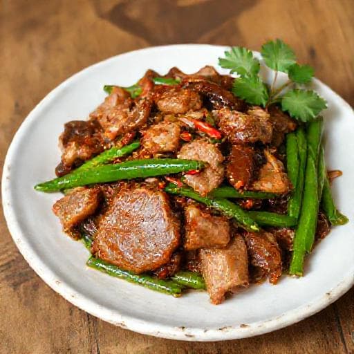 หมูผัดกะปิ (สูตรดั้งเดิม)