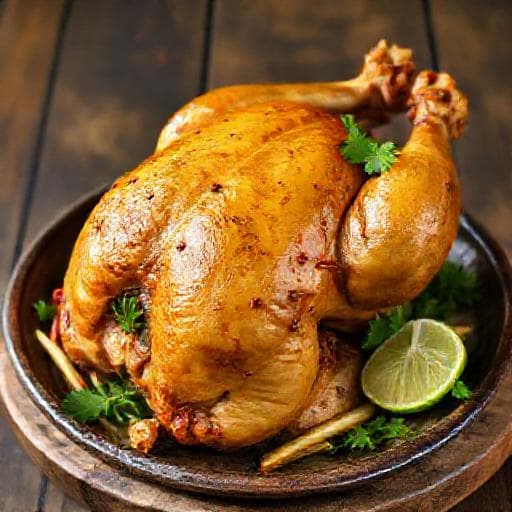 ไก่อบสมุนไพร สูตรดั้งเดิม