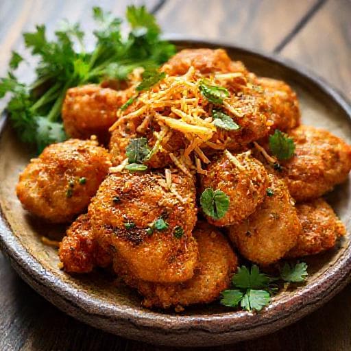 ไก่ทอดหาดใหญ่คลุกเครื่องเทศสมุนไพร