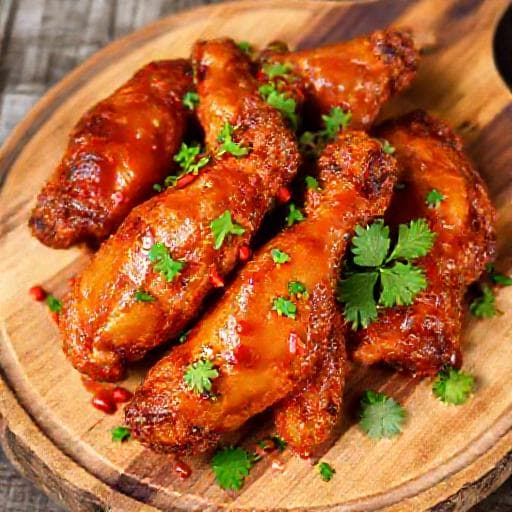 ปีกไก่ทอดน้ำปลาพริกสด (สูตรประยุกต์)