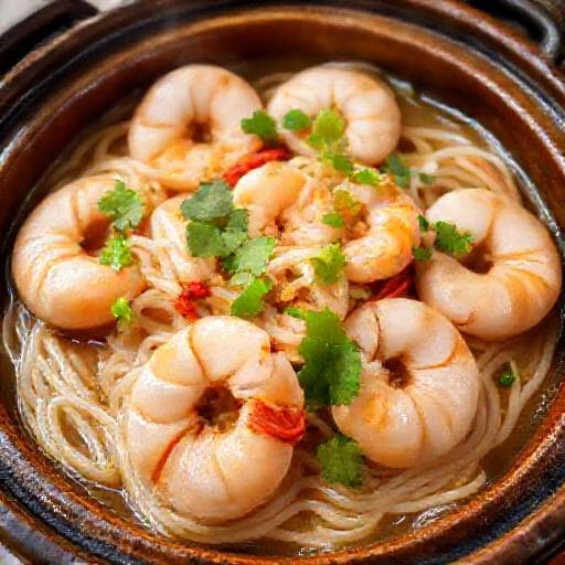 กุ้งอบวุ้นเส้น (สูตรดั้งเดิม)
