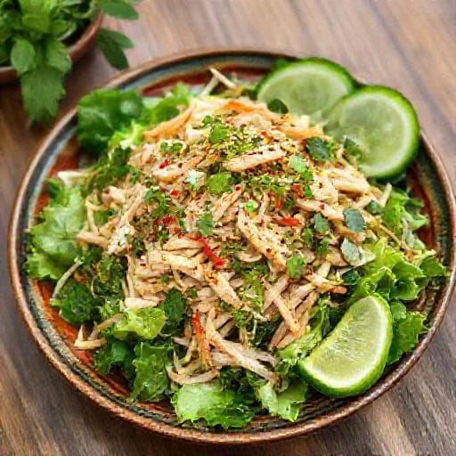 ข้าวยำไก่แซ่บ (สูตรดั้งเดิม)