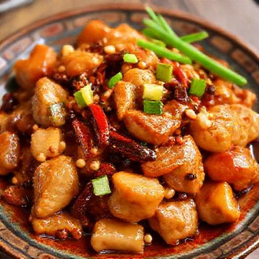 ไก่ผัดกงเป่า (สูตรดั้งเดิม)