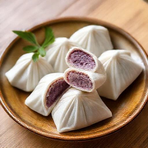 ขนมใส่ไส้ (ไส้เผือกหอม)