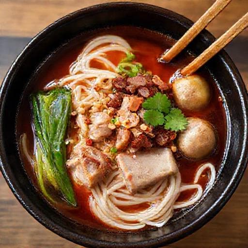 ก๋วยเตี๋ยวเรือน้ำตกหมู