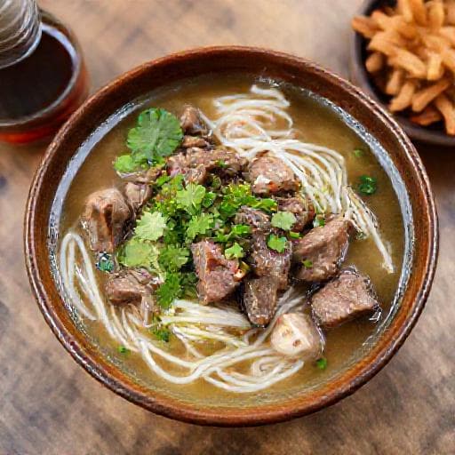 ก๋วยเตี๋ยวเนื้อตุ๋นน้ำใส (สูตรดั้งเดิม)