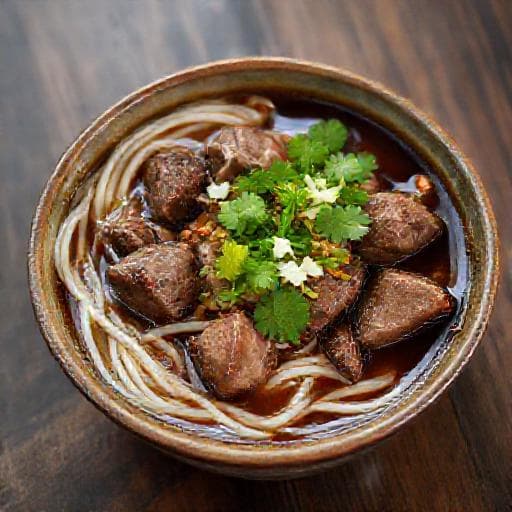 ก๋วยเตี๋ยวเนื้อตุ๋นน้ำตก