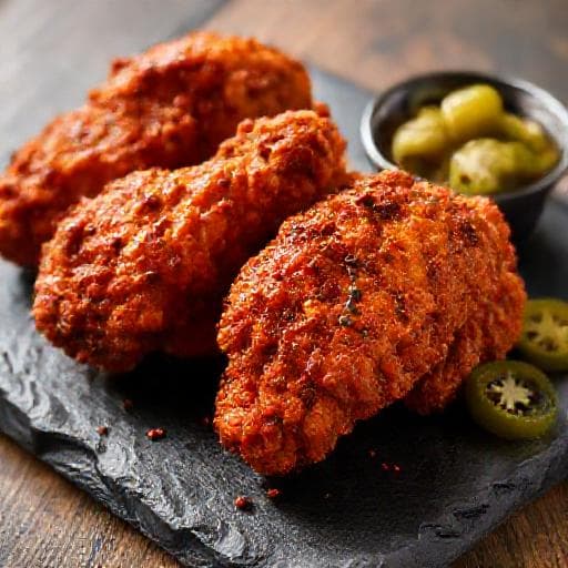 ไก่ทอดสูตรผู้พันสไตล์สไปซี่