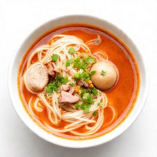ก๋วยเตี๋ยวหมูน้ำตกแบบเร่งด่วน